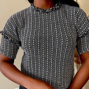 Knitted style blouse